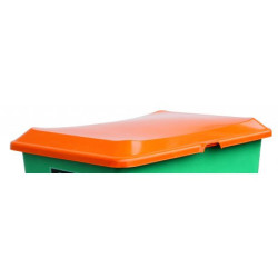 Couvercle empilable orange pour bac 200 litres - 710586