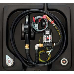 Cuve transport essence KS easy mobil 330l pompe 12 V, enrouleur, capot, sur chassis - 711361