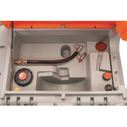 Cuve transport gasoil CUBE 980 ADR double paroi NOURRICE sans pompe avec raccord rapide 1" - 711667F
