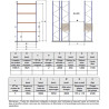 Extension de rayonnage pour palettes 1825 - 1518251