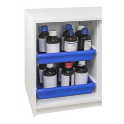Armoire basse 1 porte pour produits corrosifs - 97012