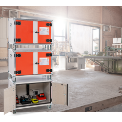 Armoire Batteries LOCKEX 8/10 Premium avec pieds monophasé - 711901