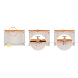 Armoire Batteries LOCKEX 8/10 Premium avec pieds monophasé - 711901