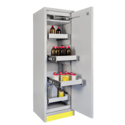 Armoire coupe-feu 1 porte/4 tiroirs coupe feu F30 - 710622
