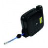 Enrouleur automatique air comprimé carrossé PE fermé - 10 m de flexible caoutchouc DN 10 - 710883