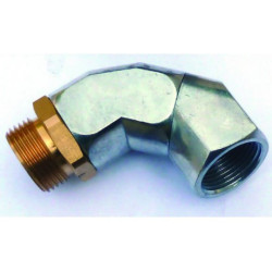 Raccord tournant coudé 90° laiton MF 1" - 790527