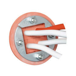 Passage de câble ignifugé en partie basse (max. 4 câbles) - 90022