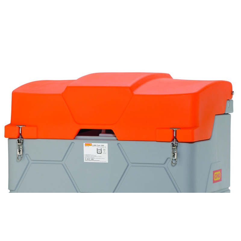 Kit capot orange pour Stations GO CUBE 1 000 à 2 500 litres - 710324F